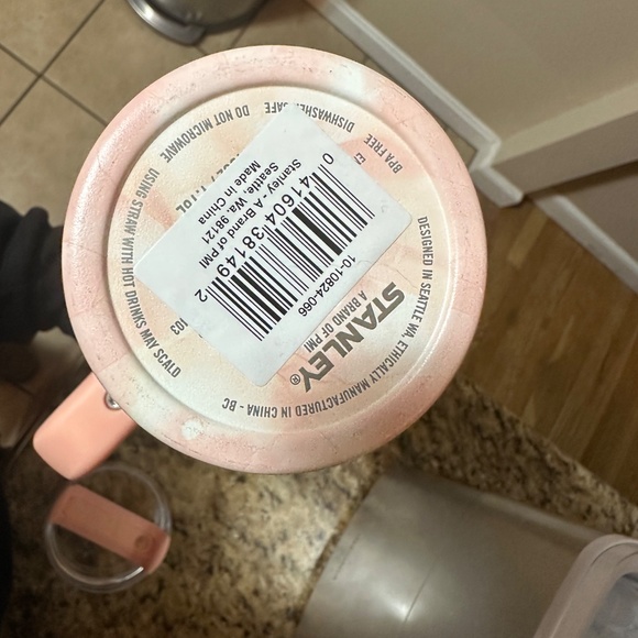 Stanley 40oz quencher tumbler peach tie dye (limited edition) **S4** - Picture 6 of 6